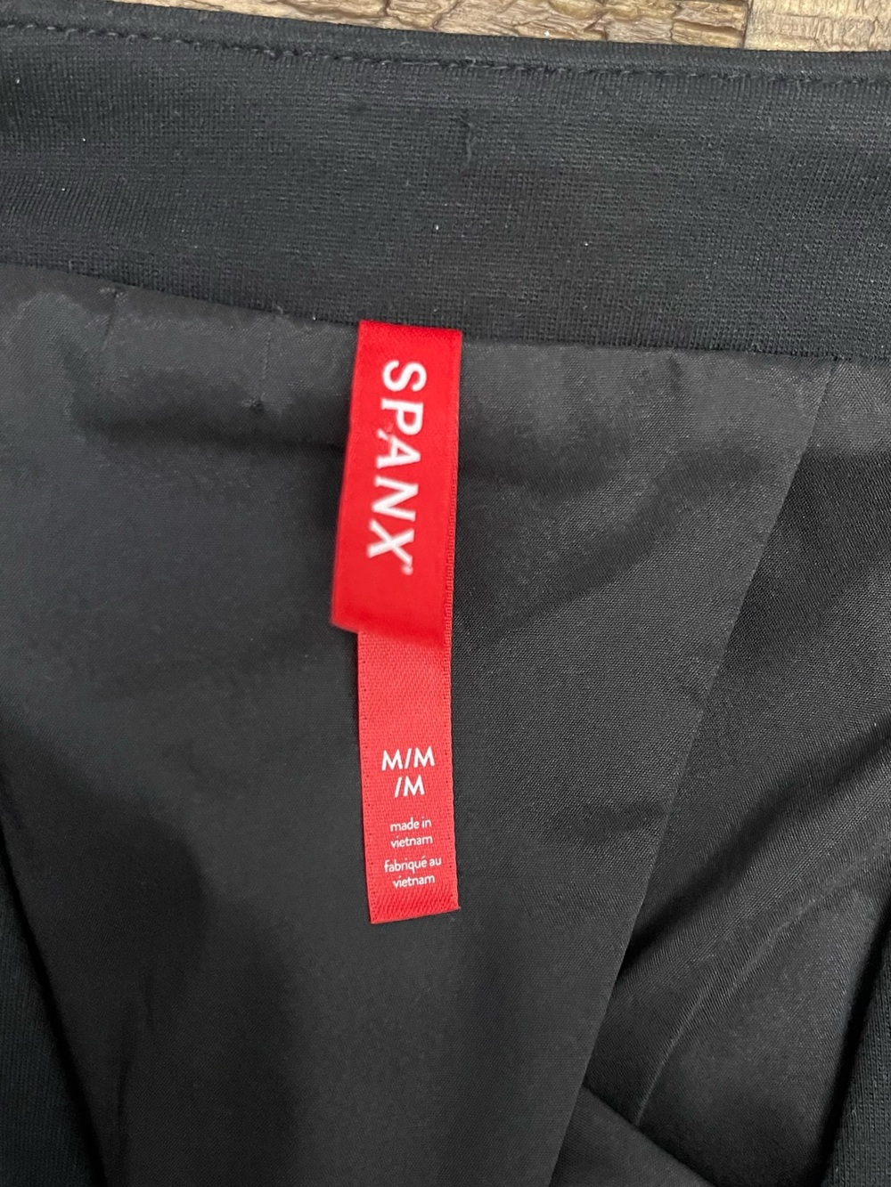 the Spanx Perfect Collarless Blazer in Classic Black. - Picture 2 of 10